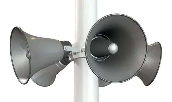 depositphotos_19987681-stock-photo-horn-loudspeakers-on-a-pole