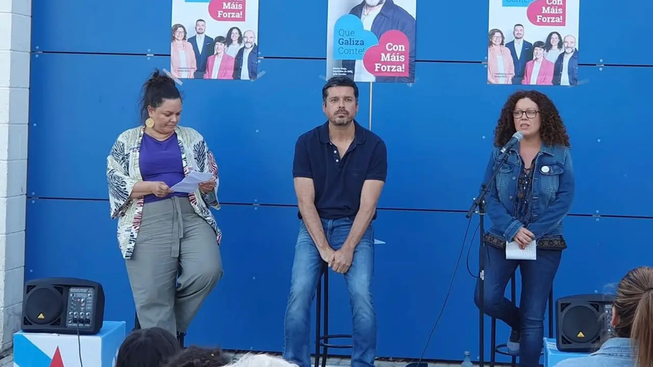 Olaia Ledo, Mon Fern&aacute;ndez e Bea Mosquera
