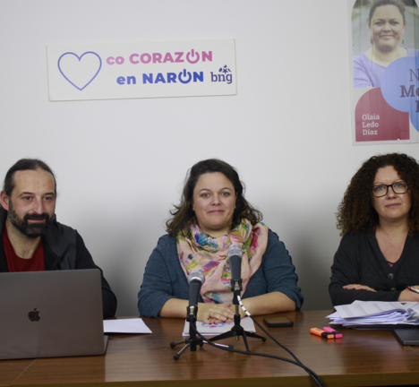 Grupo Municipal do BNG con Ledo, Carballeira e Mosquera