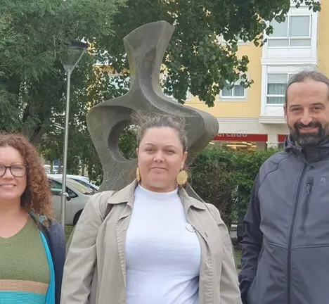 GM no monumento &aacute; muller